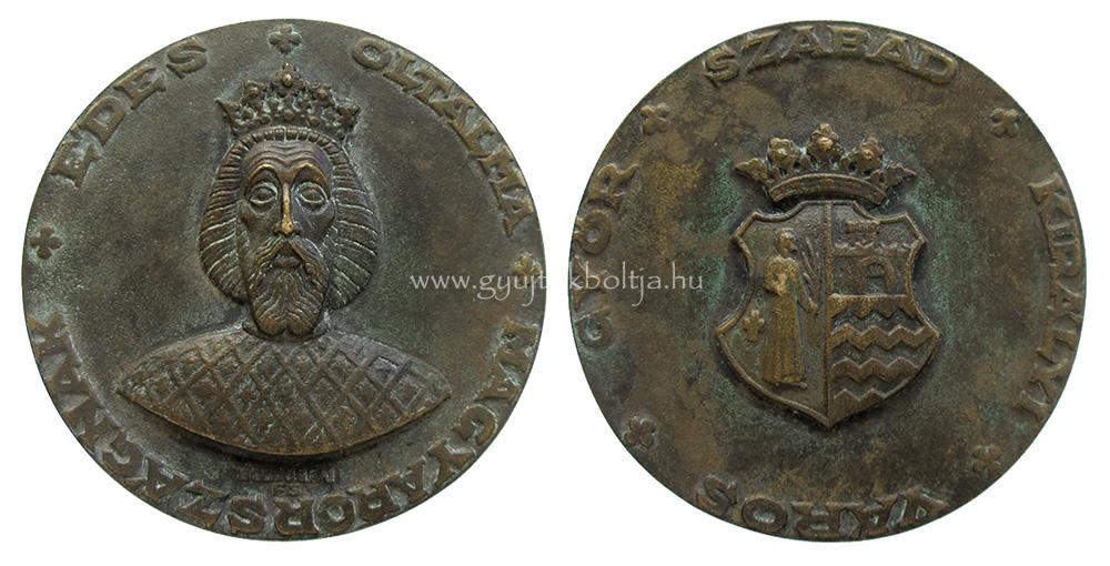 Boldogfai Farkas S�ndor: Szent L�szl� kir�ly �des oltalma Magyarorsz�gnak / Gy�r szabad kir�lyi v�ros /1938/